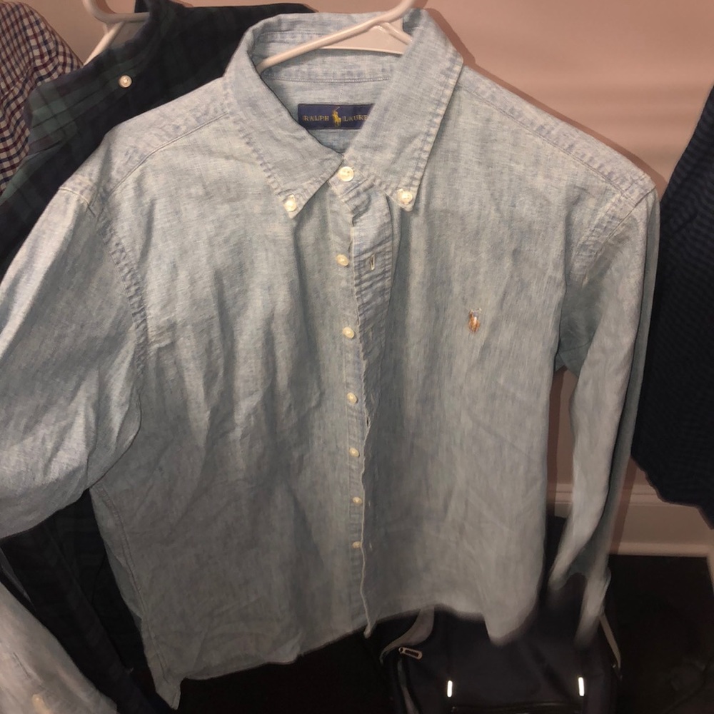 NEVER WORN BRAND NEW POLO BUTTON DOWN